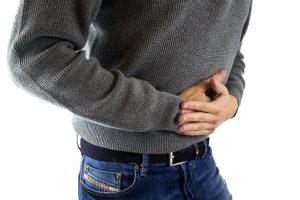 man with abdominal pain