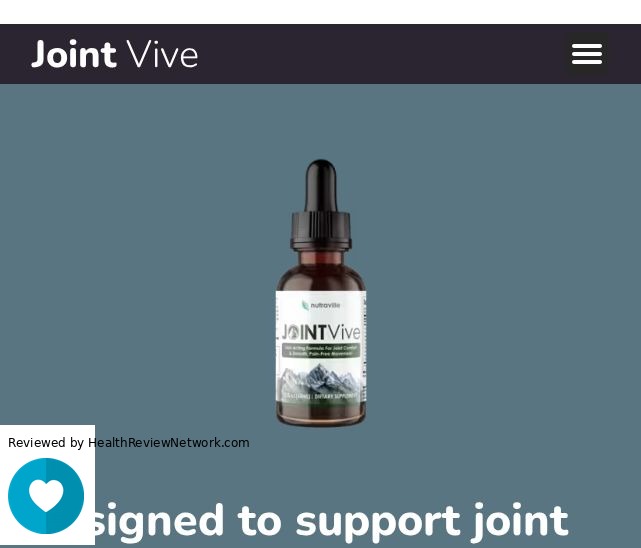 Jointvive Mobility Review - Screenshot of website