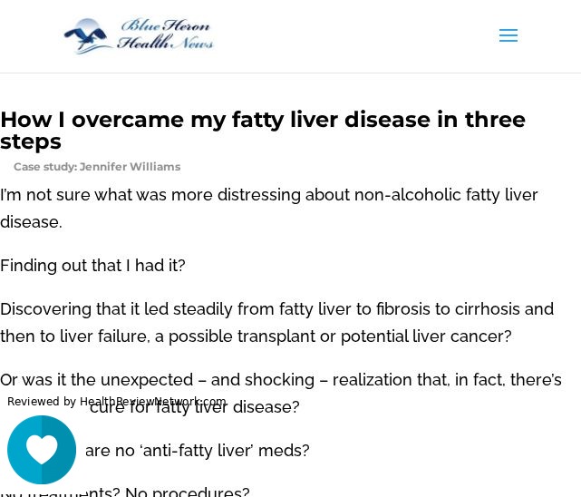 Reverse Your Fatty Liver Review