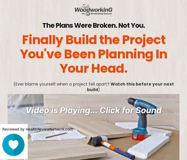 Teds Woodworking Hobbies Review – Screenshot of website Teds Woodworking Hobbies Review - Screenshot of website