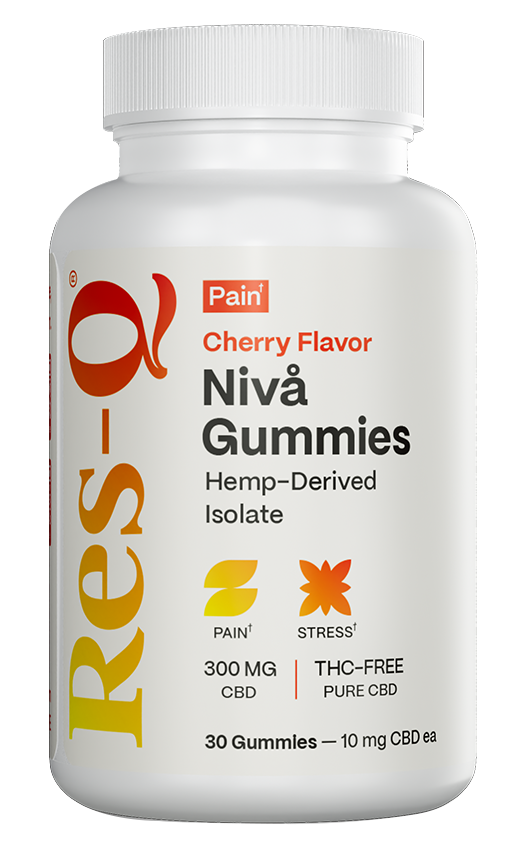 Cherry flavored NIVA CBD gummies
