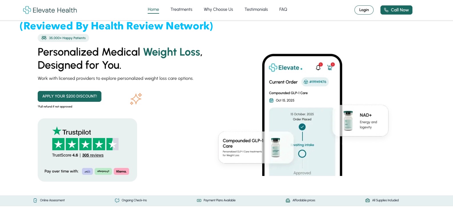 elevate-health-weight-loss-glp-1-review. elevate health glp1 review