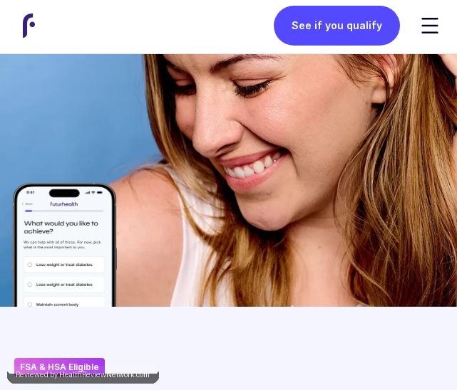 Futurhealth Glp 1 Weight Loss Review - Screenshot of website