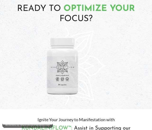 Kundaliniflow Brain Review - Screenshot of website