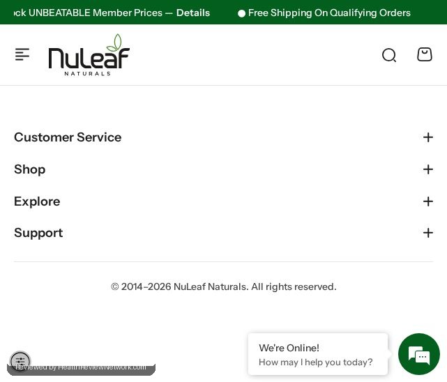 Nuleaf Naturals Cbd Review - Screenshot of website