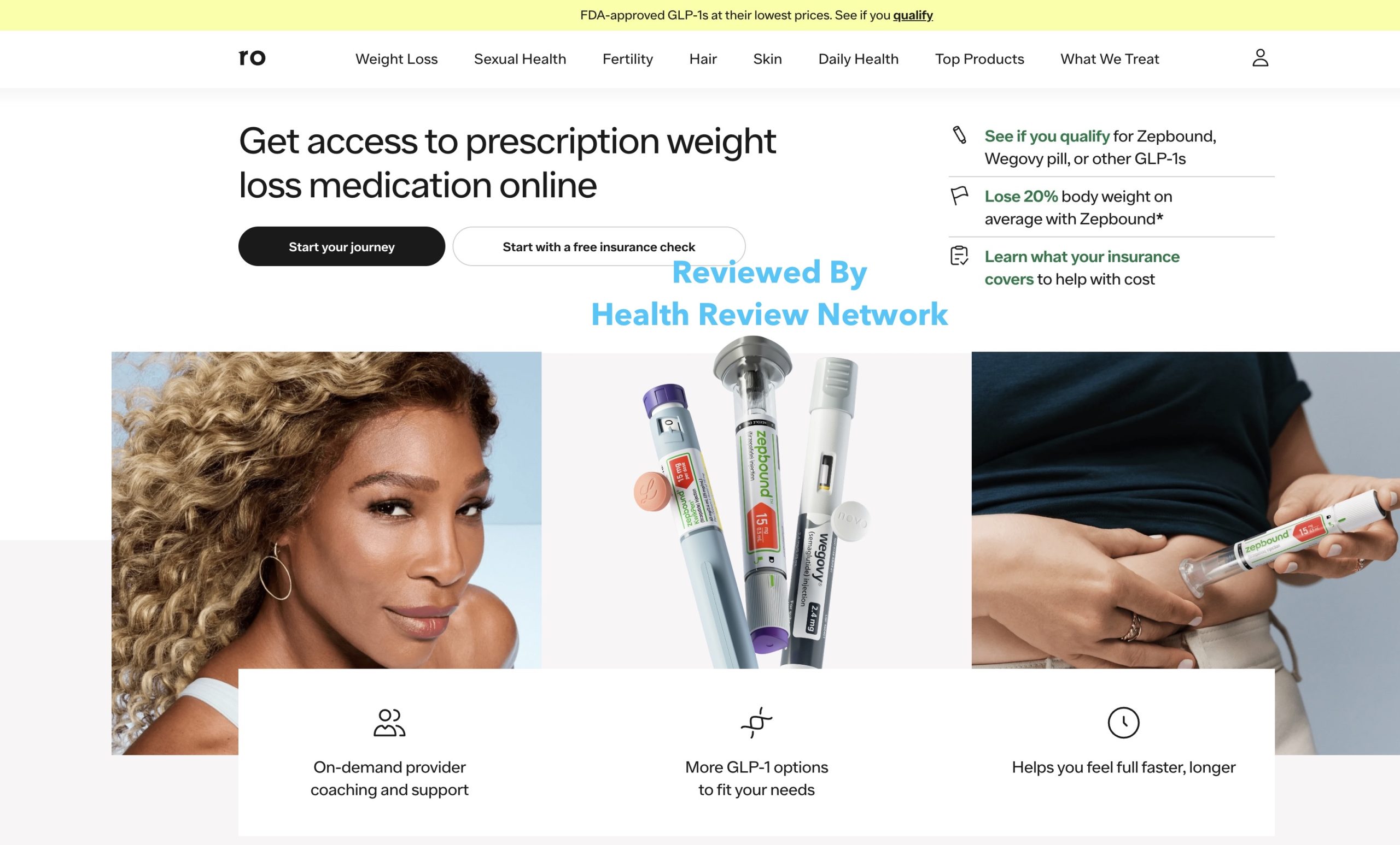Ro review weight loss glp1