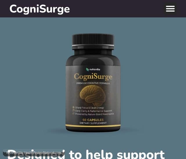 CogniSurge Review