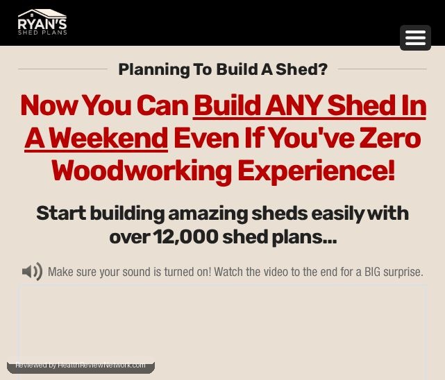 My Shed Plans Review