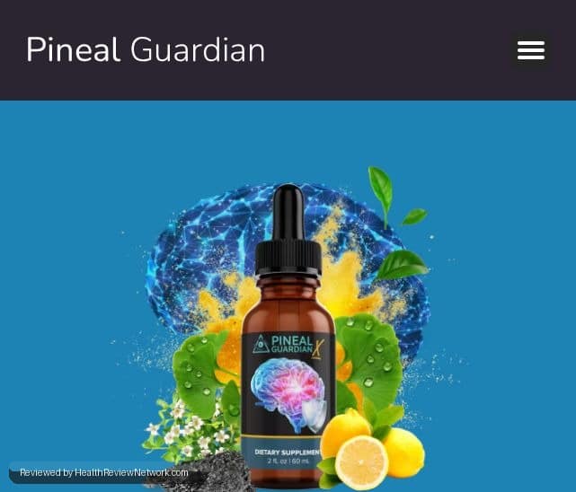 Pineal Guardian Brain Review - Screenshot of website