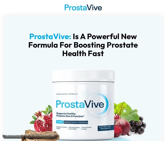 Prostavive Male Review – Screenshot of website Prostavive Male Review - Screenshot of website
