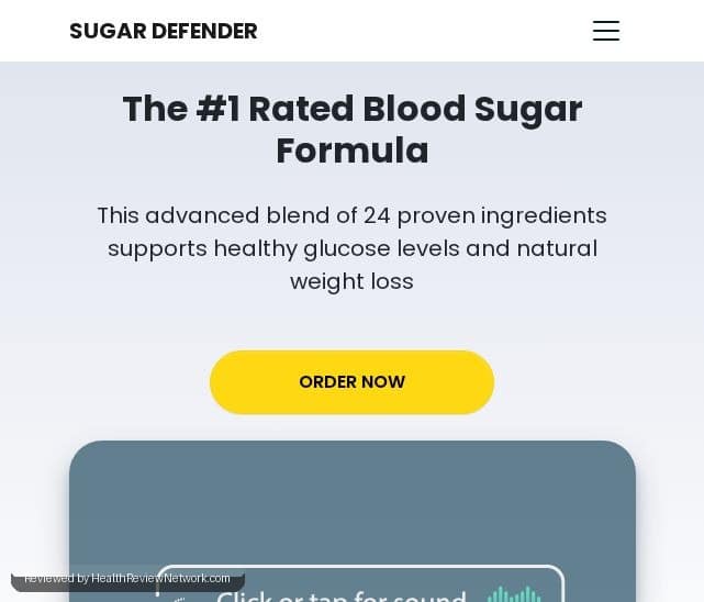Sugar Defender Review